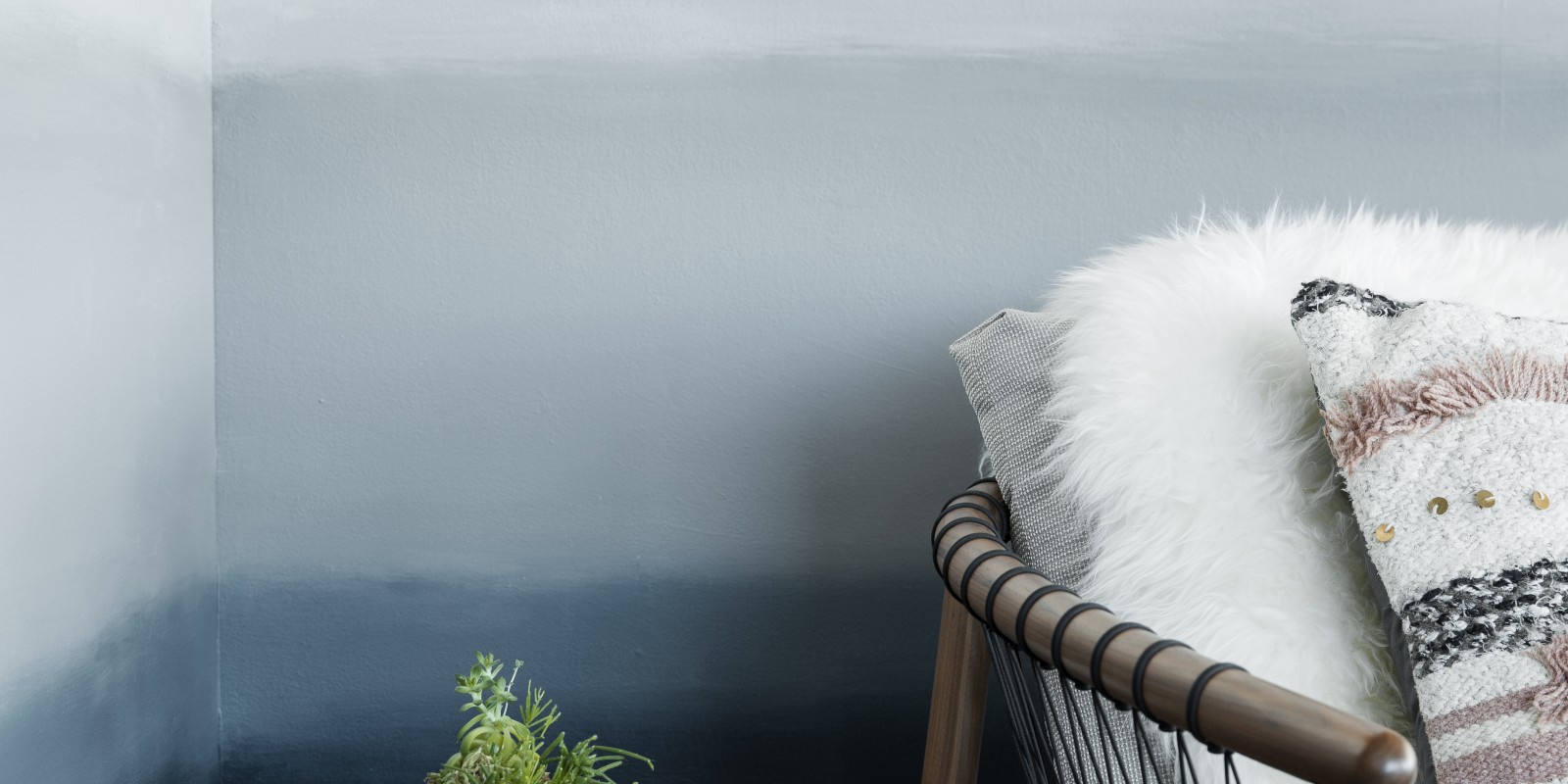 Ombre wall paint ideas