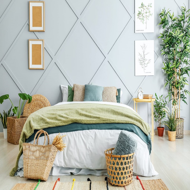 bedroom paint ideas with accent wall