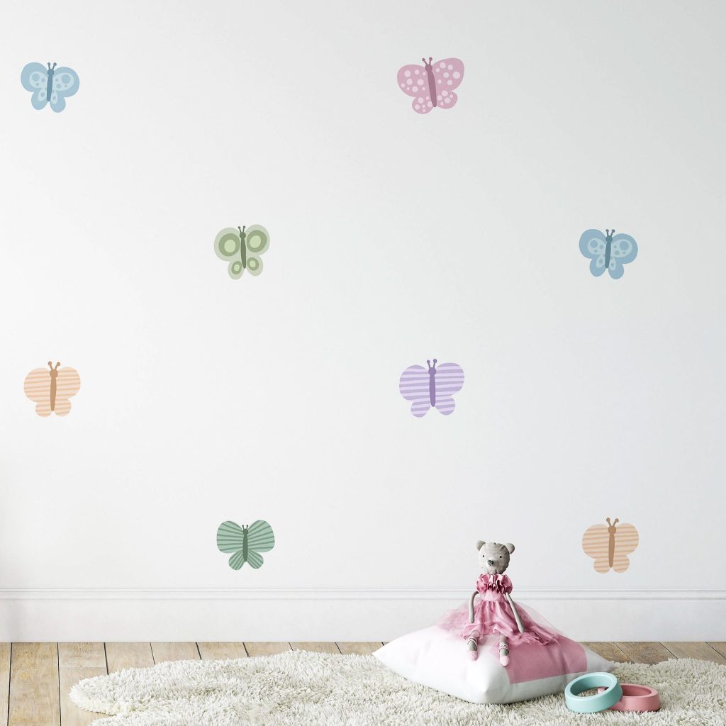 Butterfly wall stickers