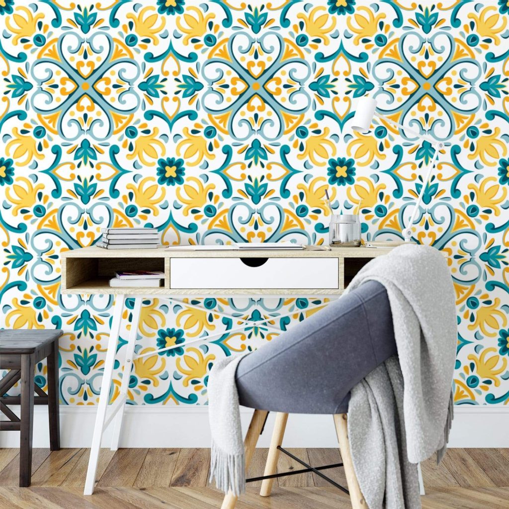 Peel and stick wallpaper modern