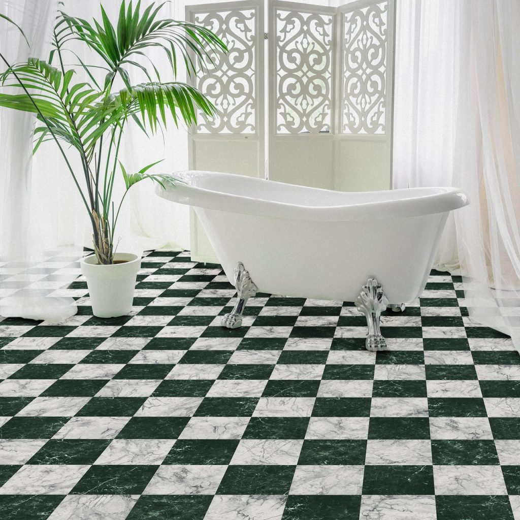 clean ceramic tile floors